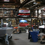 Indoor machine shop and service center